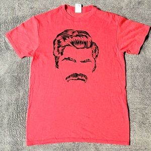 Awesome  Mustache shirt, Adult size small